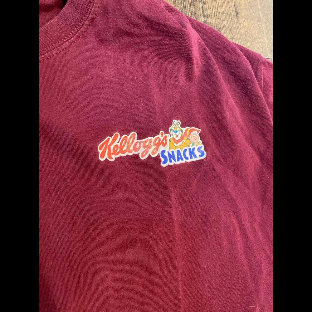Kellogg's Cereal Character T-Shirt snacks keibler elf Tony the Tiger 2x 2xl